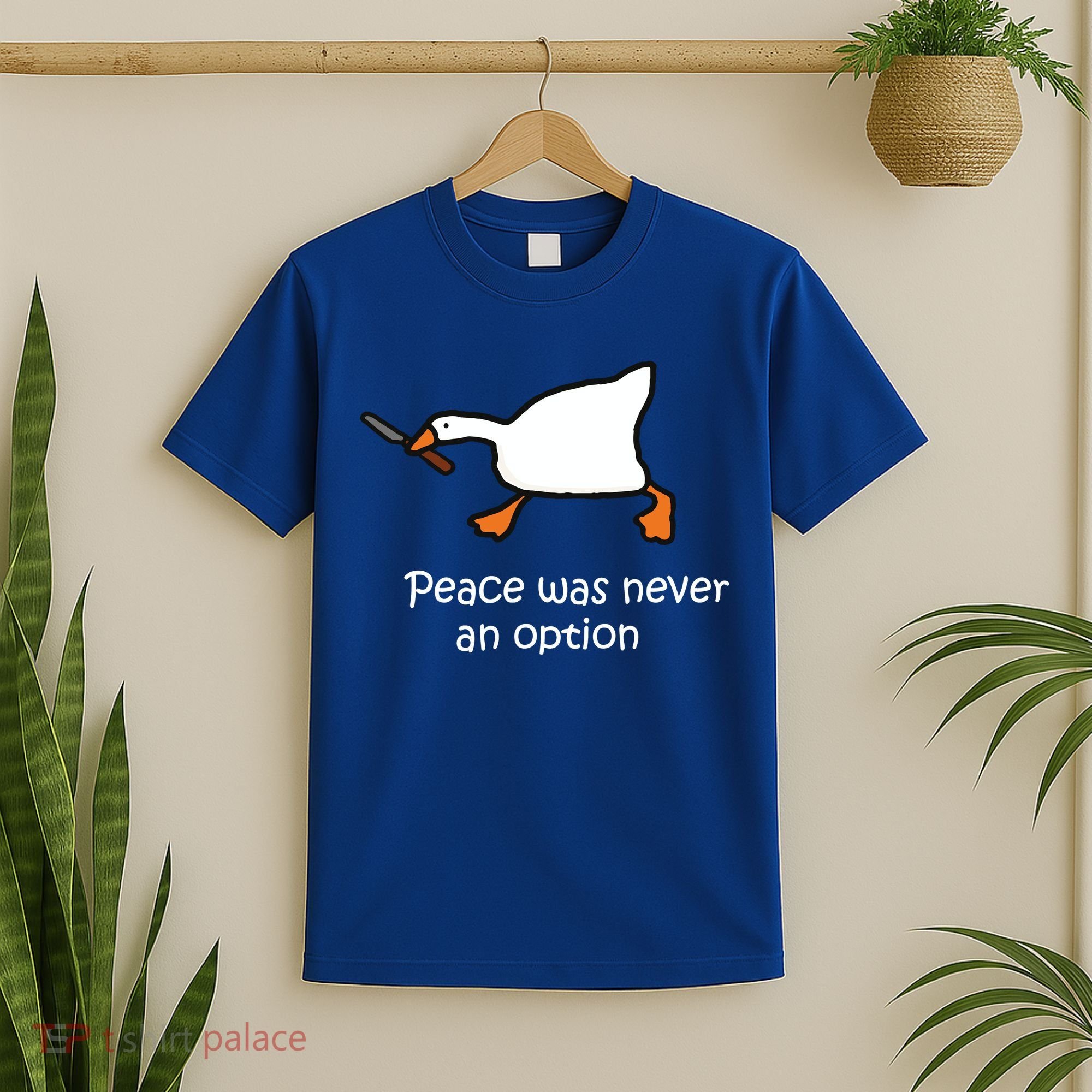 Peace Was Never An Option Murder Duck T-Shirt
