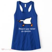 Peace Was Never An Option Murder Duck Women's Tank Top thumb 0
