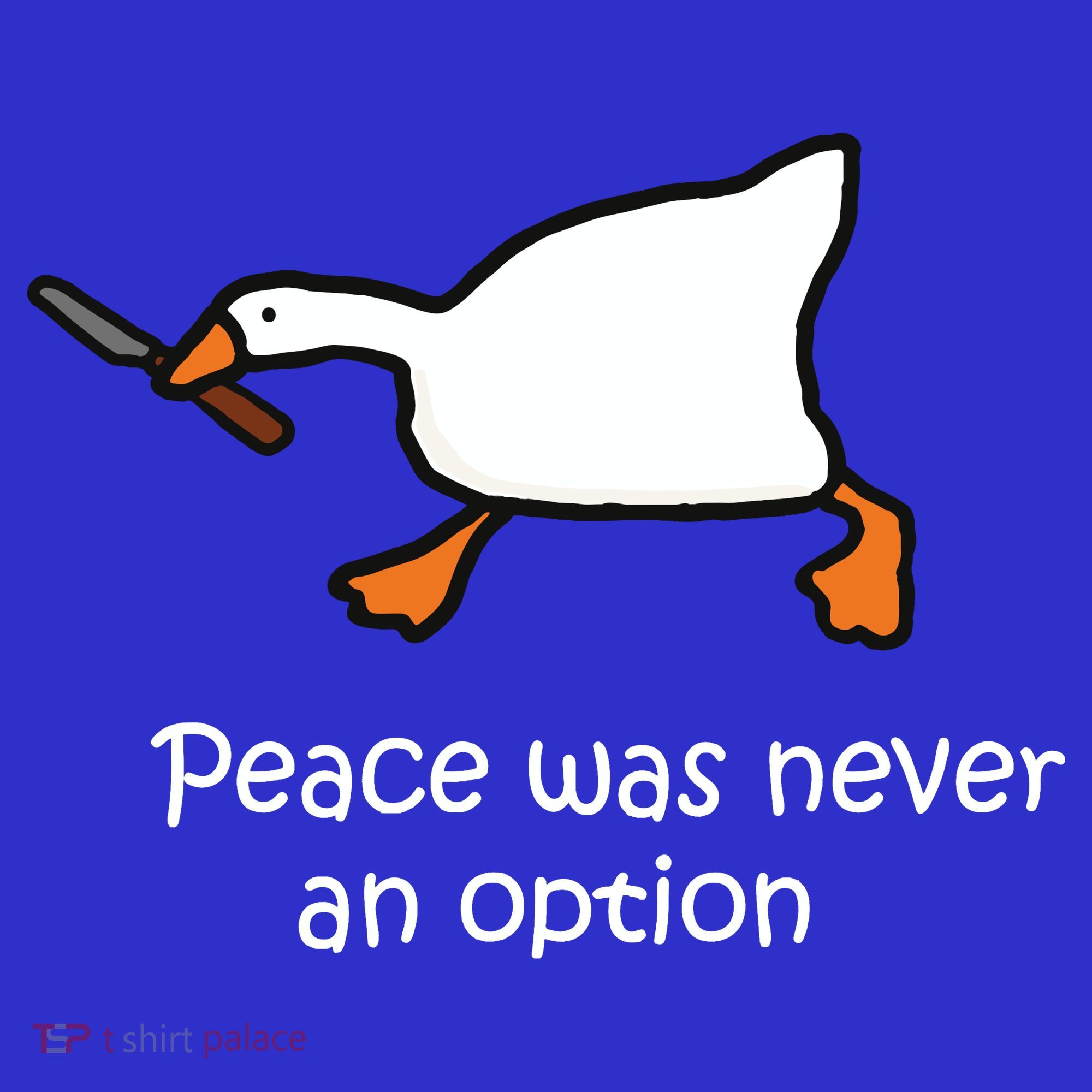 Peace Was Never An Option Murder Duck Women's Tank Top