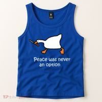 Peace Was Never An Option Murder Duck Tank Top thumb 2
