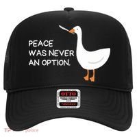 Peace Was Never An Option Angry Goose With Knife Hat thumb 0