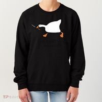 Peace Was Never An Option Funny Goose Women's Sweatshirt thumb 0
