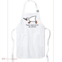 Peace Was Never An Option Funny Goose Apron thumb 0