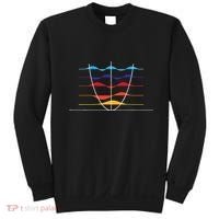 Physics Wave Overlay Waves Astrophysics Physics Sweatshirt thumb 0