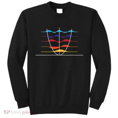 Physics Wave Overlay Waves Astrophysics Physics Sweatshirt
