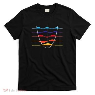 Physics Wave Overlay Waves Astrophysics Physics T-Shirt