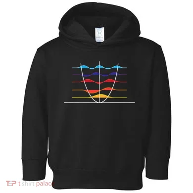 Physics Wave Overlay Waves Astrophysics Physics Toddler Hoodie