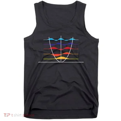 Physics Wave Overlay Waves Astrophysics Physics Tank Top