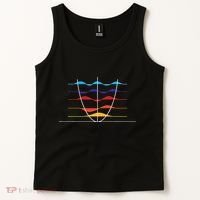 Physics Wave Overlay Waves Astrophysics Physics Tank Top thumb 2