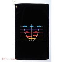 Physics Wave Overlay Waves Astrophysics Physics Golf Towel thumb 0