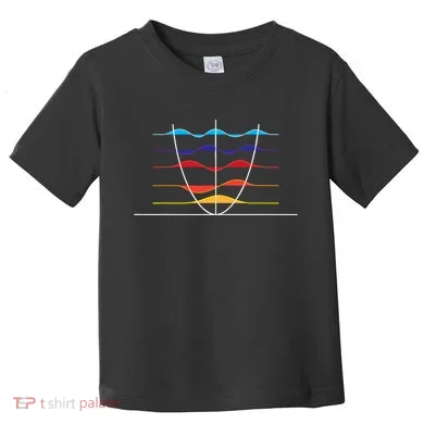 Physics Wave Overlay Waves Astrophysics Physics Toddler T-Shirt