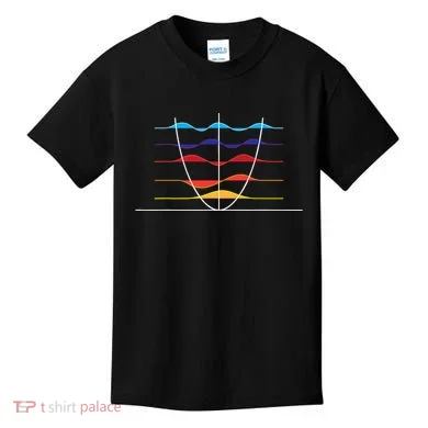Physics Wave Overlay Waves Astrophysics Physics Kids T-Shirt