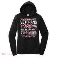 Proud Wife Of A Vietnam Veteran Women's Hoodie thumb 0