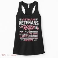 Proud Wife Of A Vietnam Veteran Women's Tank Top thumb 0