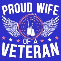 Proud Wife Of A Veteran Mom Wife Veterans Day Cute Gift T-Shirt thumb 7