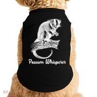 Possum Whisperer, Opossum Lover Doggie Tank thumb 0