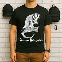 Possum Whisperer, Opossum Lover T-Shirt thumb 6