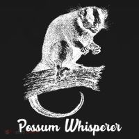 Possum Whisperer, Opossum Lover Button thumb 1
