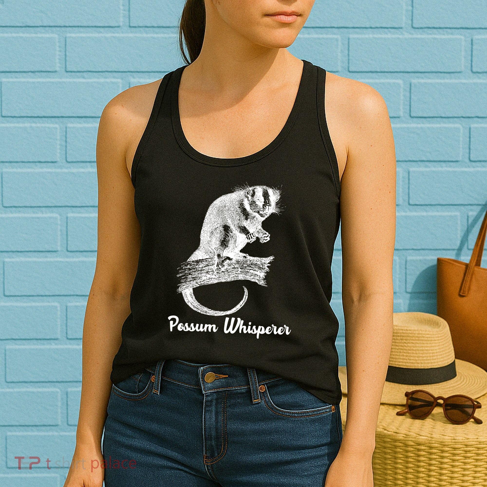 Possum Whisperer, Opossum Lover Women's Tank Top