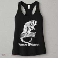 Possum Whisperer, Opossum Lover Women's Tank Top thumb 3