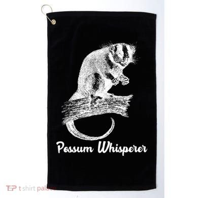 Possum Whisperer, Opossum Lover Golf Towel