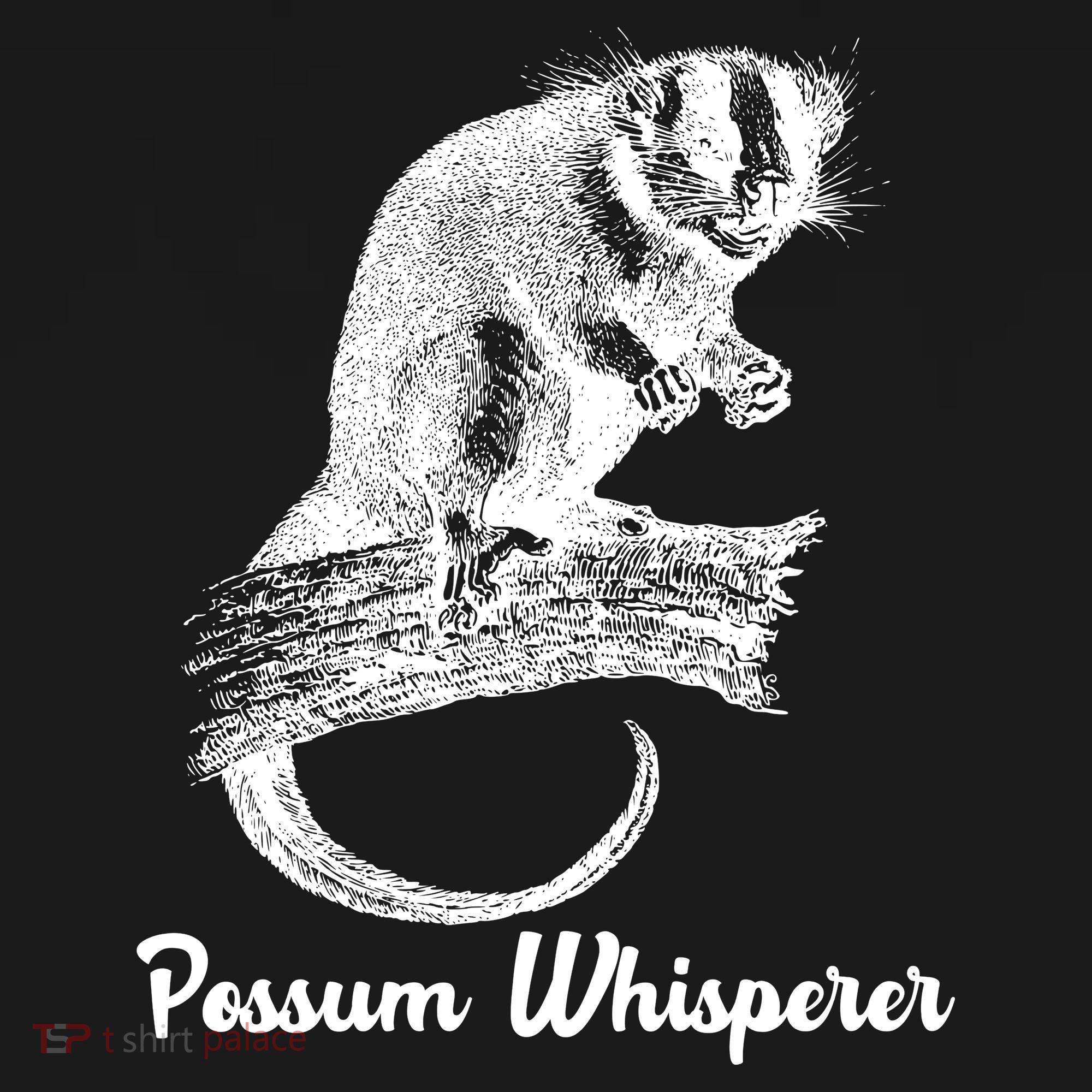 Possum Whisperer, Opossum Lover Women's Long Sleeve Shirt