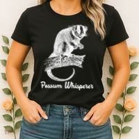 Possum Whisperer, Opossum Lover Women's T-Shirt thumb 2