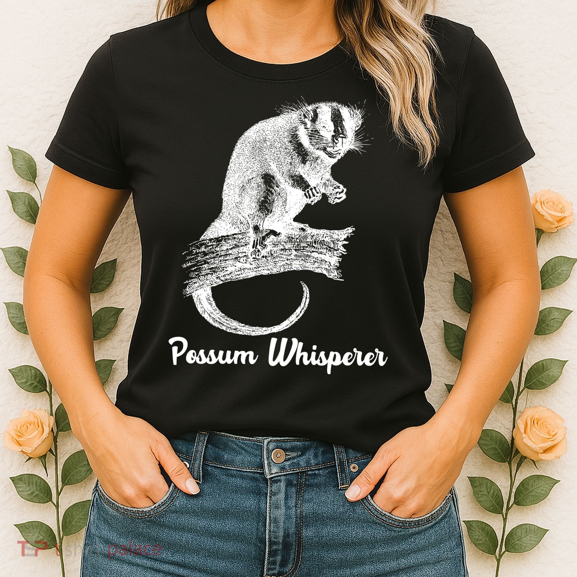 Possum Whisperer, Opossum Lover Women's T-Shirt