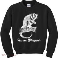 Possum Whisperer, Opossum Lover Kids Sweatshirt thumb 0
