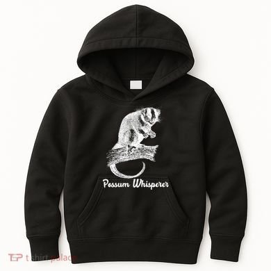 Possum Whisperer, Opossum Lover Kids Hoodie