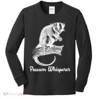 Possum Whisperer, Opossum Lover Kids Long Sleeve Shirt thumb 0