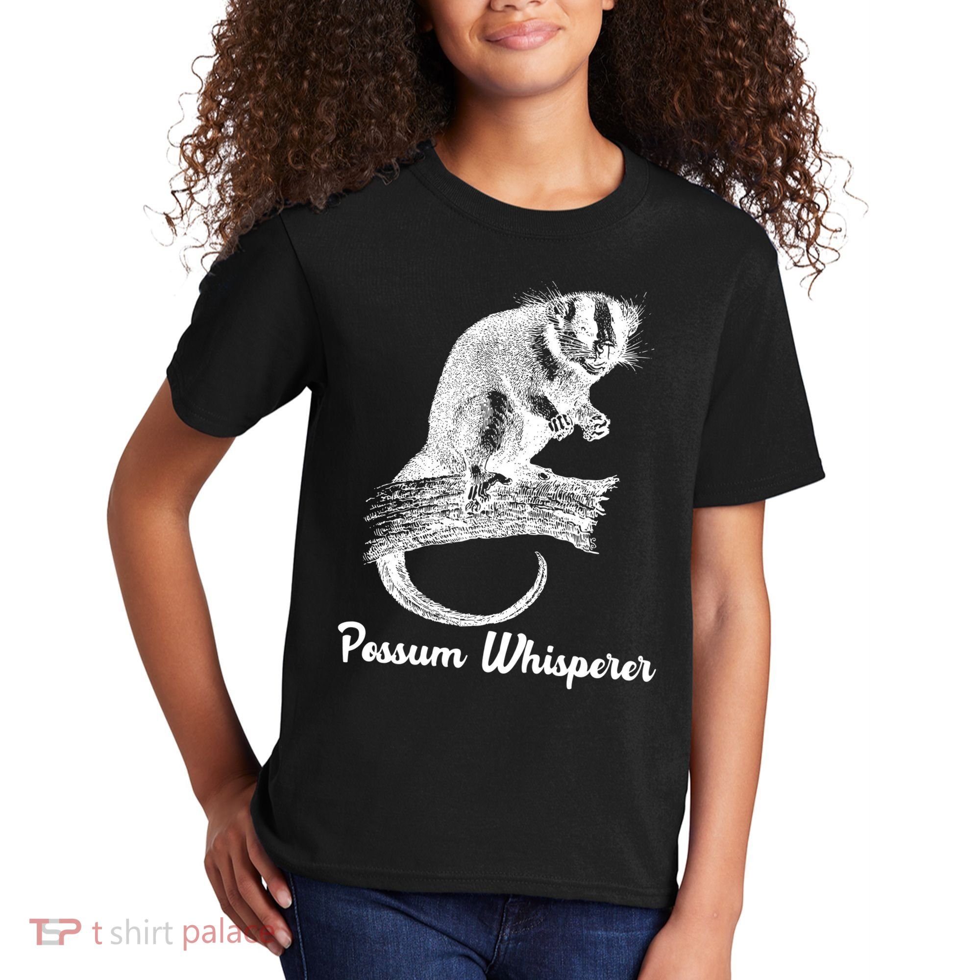 Possum Whisperer, Opossum Lover Kids T-Shirt
