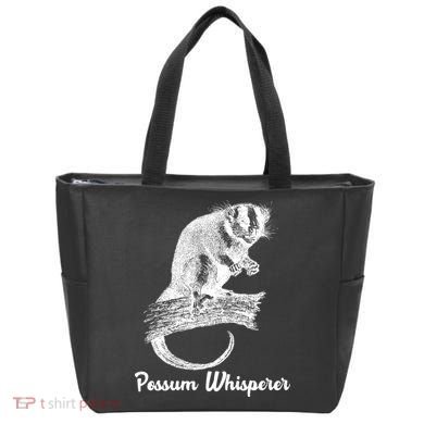 Possum Whisperer, Opossum Lover Tote Bag