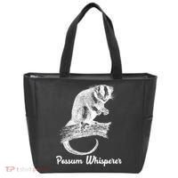 Possum Whisperer, Opossum Lover Tote Bag thumb 0
