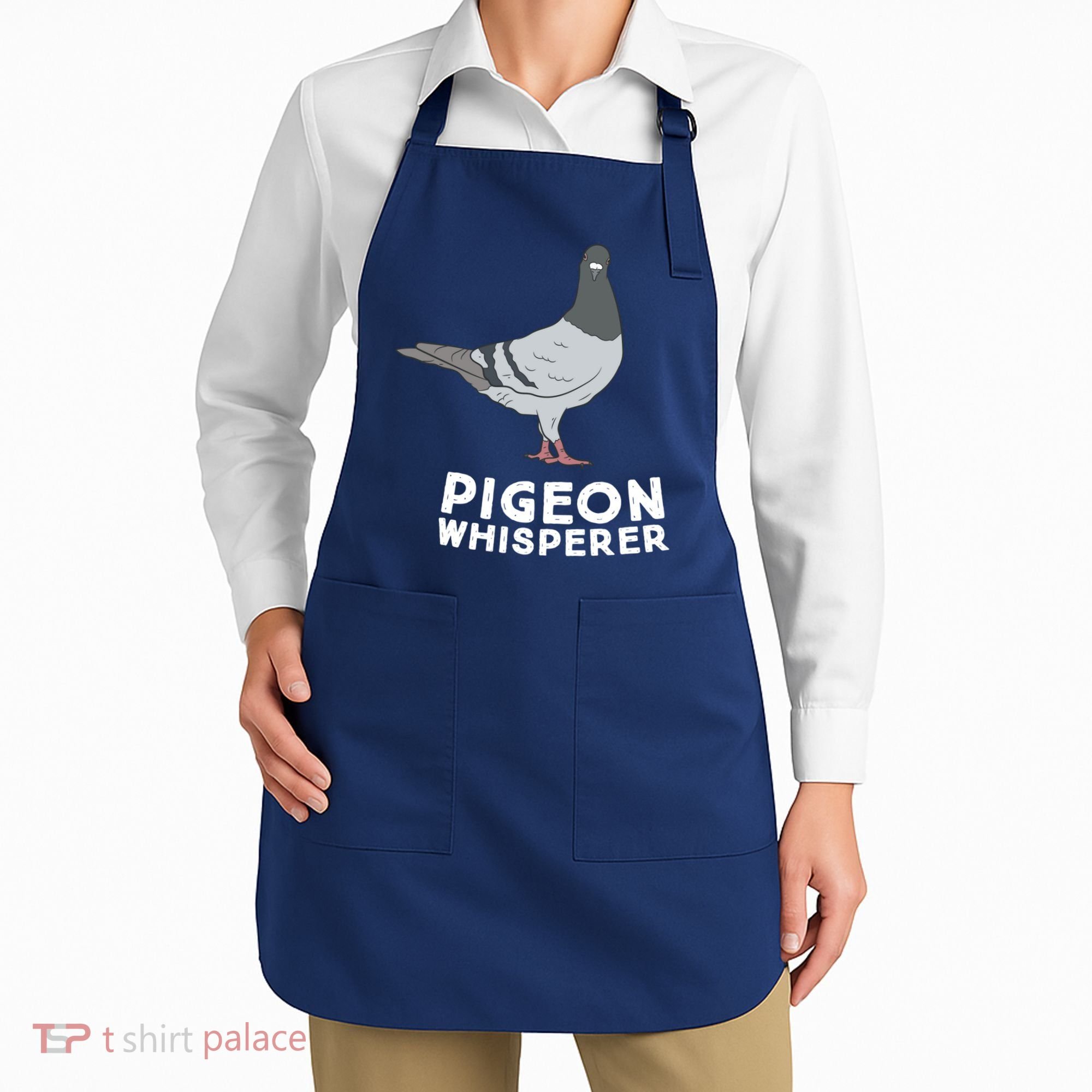 Pigeon Whisperer Pigeon Bird Cute Pigeon Whisperer Birds Apron