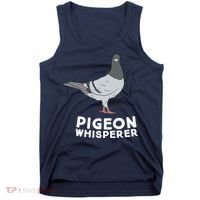 Pigeon Whisperer Pigeon Bird Cute Pigeon Whisperer Birds Tank Top thumb 0