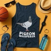 Pigeon Whisperer Pigeon Bird Cute Pigeon Whisperer Birds Tank Top thumb 4