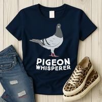 Pigeon Whisperer Pigeon Bird Cute Pigeon Whisperer Birds Women's T-Shirt thumb 3