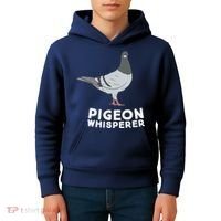 Pigeon Whisperer Pigeon Bird Cute Pigeon Whisperer Birds Kids Hoodie thumb 4