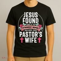 Pastor Wife Proud Jesus Christian Church Appreciation T-Shirt thumb 3