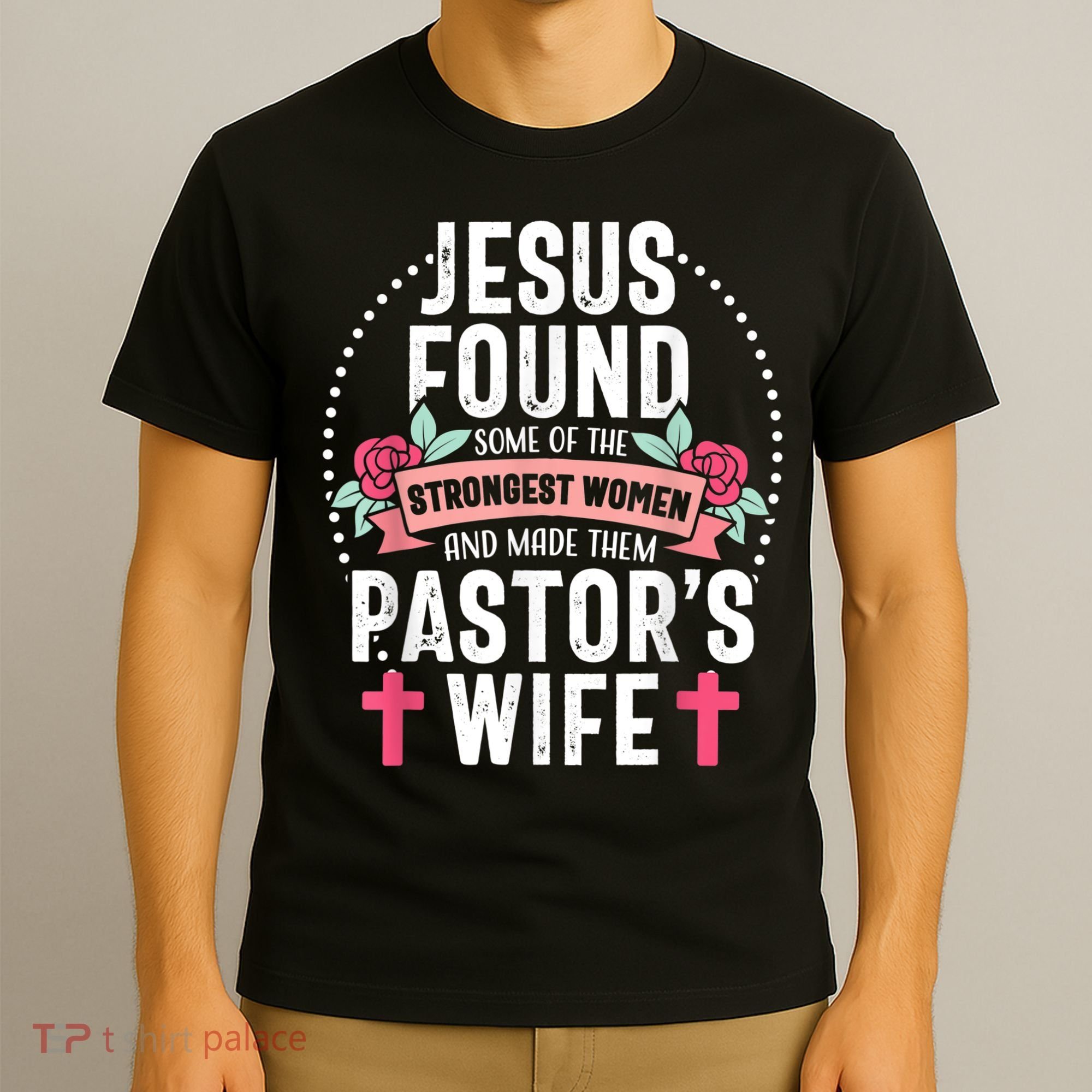 Pastor Wife Proud Jesus Christian Church Appreciation T-Shirt