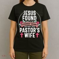 Pastor Wife Proud Jesus Christian Church Appreciation T-Shirt thumb 4