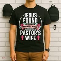 Pastor Wife Proud Jesus Christian Church Appreciation T-Shirt thumb 6