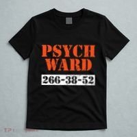 Psych Ward Patient Mental Hospital Crazy Psych T-Shirt thumb 5