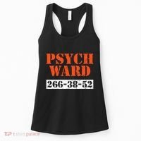 Psych Ward Patient Mental Hospital Crazy Psych Women's Tank Top thumb 0