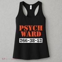 Psych Ward Patient Mental Hospital Crazy Psych Women's Tank Top thumb 3