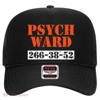 Psych Ward Patient Mental Hospital Crazy Psych Hat thumb 0