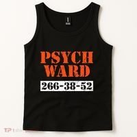 Psych Ward Patient Mental Hospital Crazy Psych Tank Top thumb 2