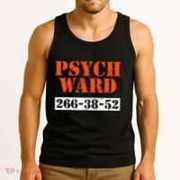 Psych Ward Patient Mental Hospital Crazy Psych Tank Top thumb 3
