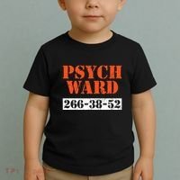 Psych Ward Patient Mental Hospital Crazy Psych Toddler T-Shirt thumb 2